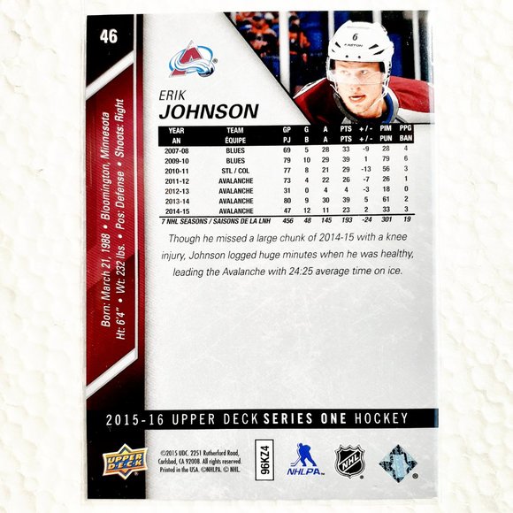 Colorado Avalanche 6 Card Lot - HCKY [7_1] - Picture 6 of 14